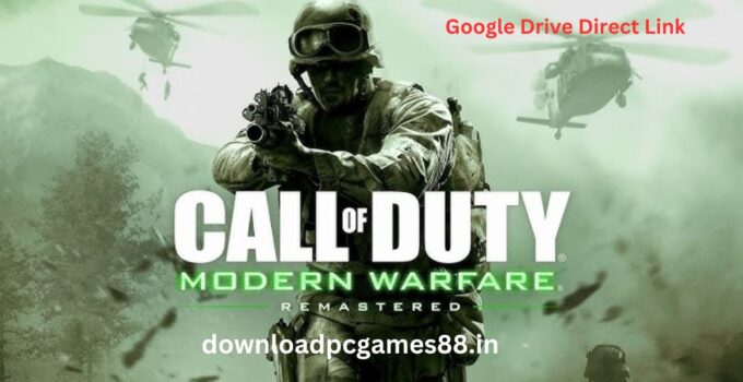 Call of Duty 4 Modern Warfare Free Download for PC Full Version Highly Compressed